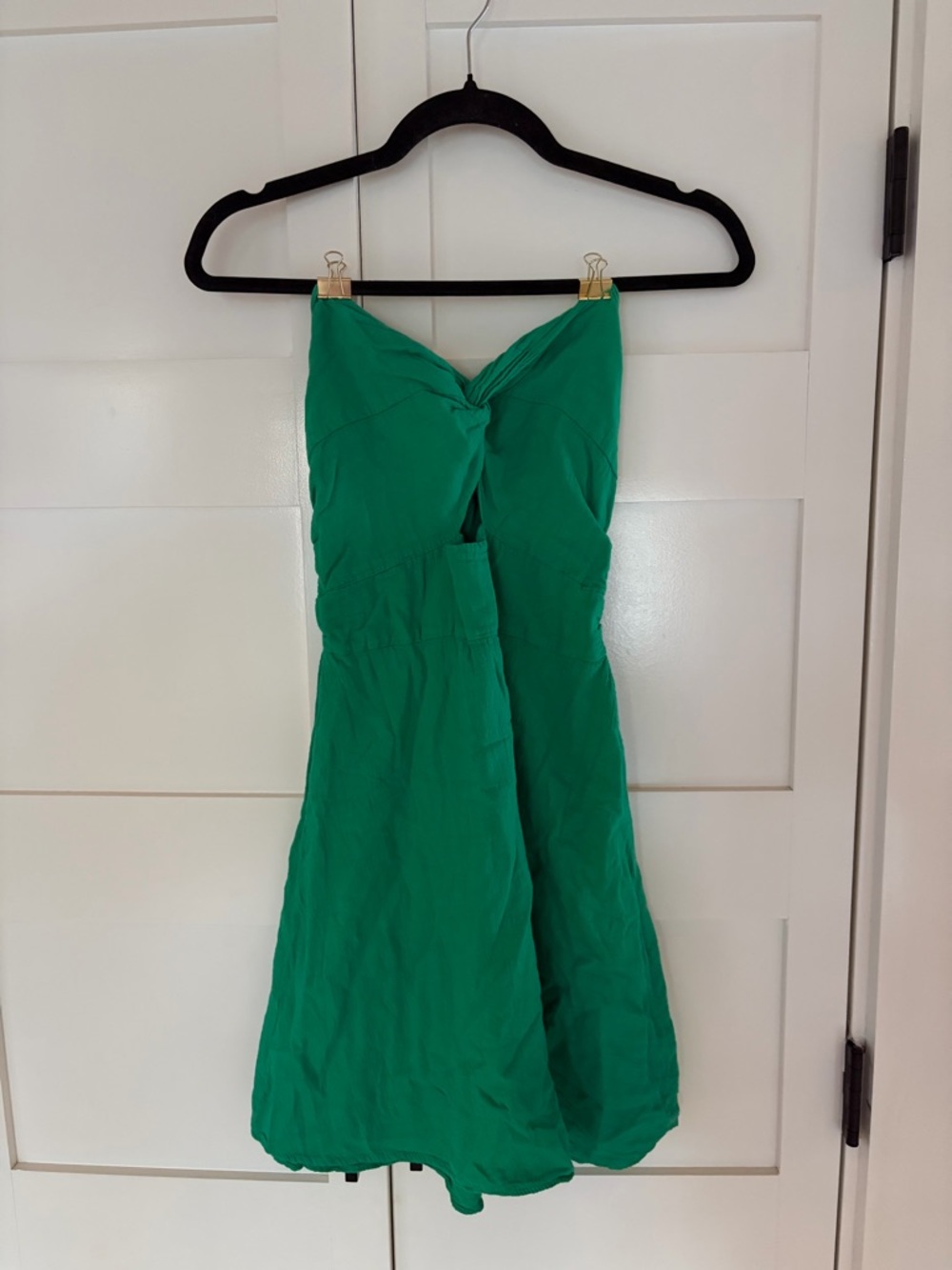 Blanco By Nature Zoey Dress in Emerald Green - Picture 4 of 6